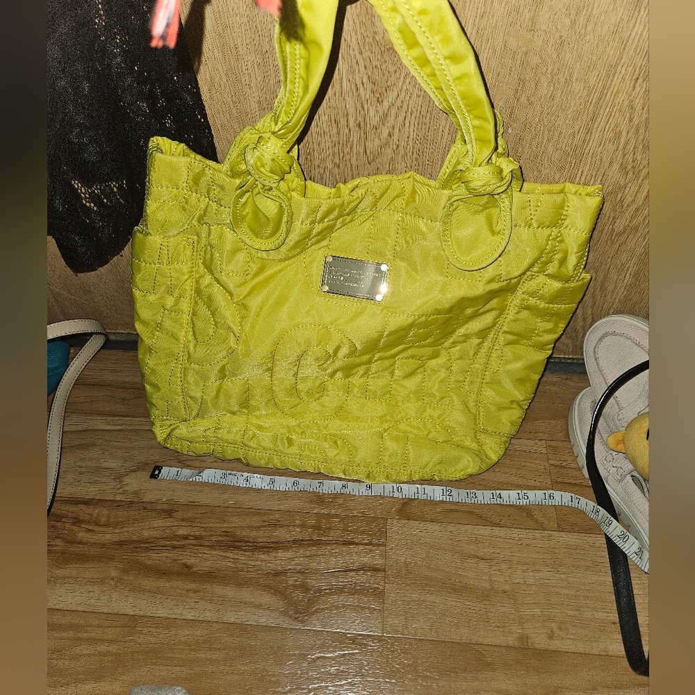 Marc By MARC JACOBS Yellow Medium-sized Tote With Tie Handles